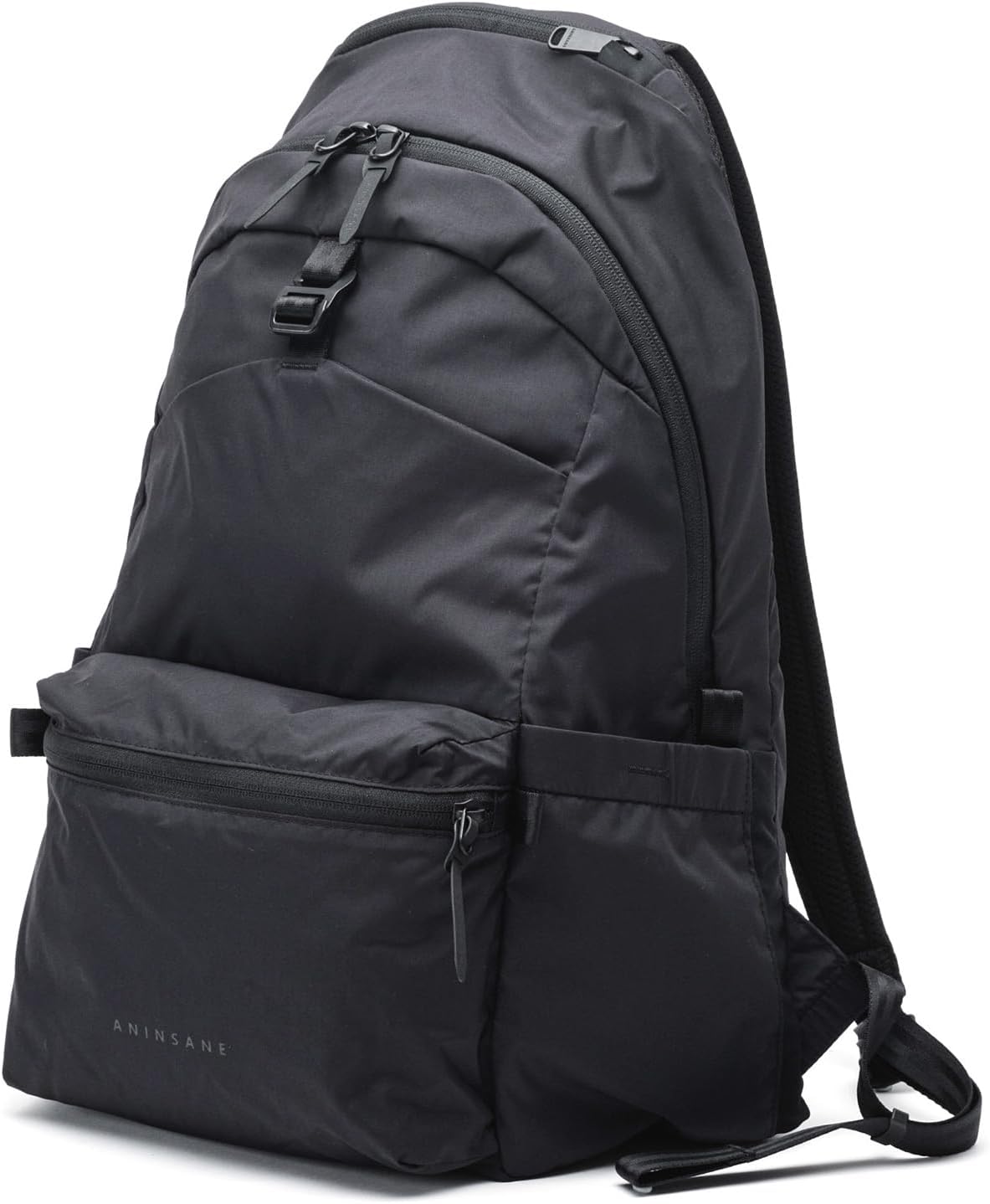 ブラックナイロンバックパック ANINSANE P01リュック　アンインセイン ANINSANE アンインセイン PACKABLE PACK パッカブル パック バック